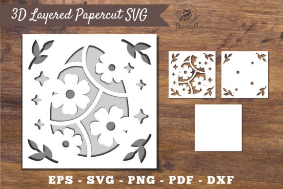 3D Easter Egg Layered Papercut SVG 3: Creative Potential in Every Cut
