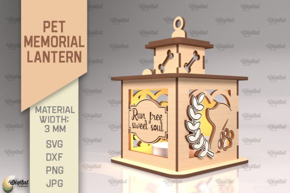Creating Meaningful Spaces with Pet Memorial Lantern SVG and 3D Lamps Laser