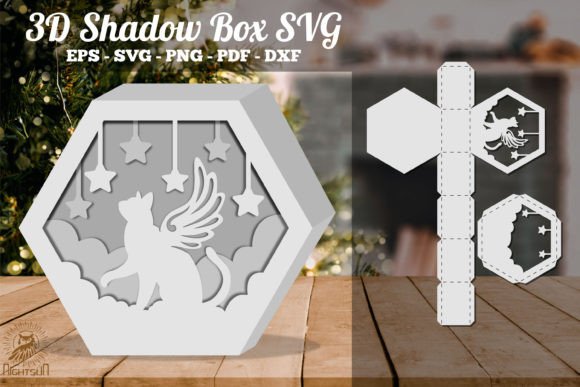 Creating Meaningful Tributes with Cat Memorial 3D Shadow Box SVG Designs