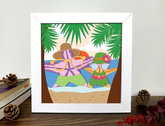 Everything You Need to Know About the Summer Beach 3D Shadow Box SVG