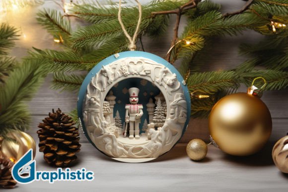 Nutcracker Break Through PNG 3D 07: A Versatile Digital Design for Creative Projects